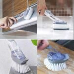 Automatic Liquid Long Handle Kitchen Dish Brush - Image 3